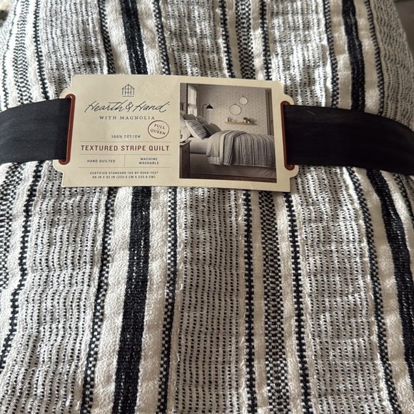 Textured Stripe Quilt - Hearth & Hand Magnolia - Target - Picture 5 of 6